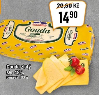 TEMPO Gouda zlatý sýr 48% nabídka