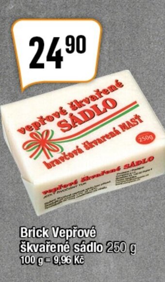 TEMPO Brick Vepřové škvařené sádlo 250 g nabídka