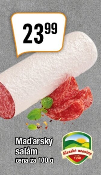 TEMPO Madarský salám nabídka