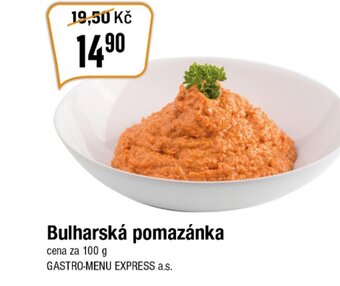 TEMPO Bulharská pomazánka nabídka