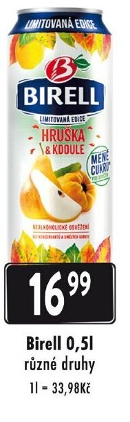 Qanto Birell 0,5L nabídka