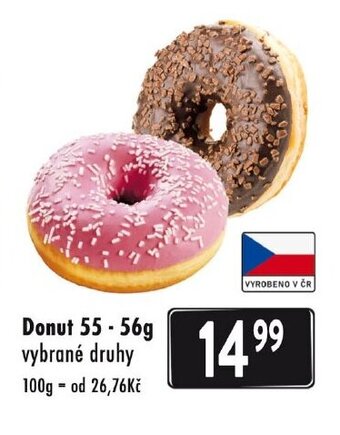 Qanto Donut 55 - 56g nabídka