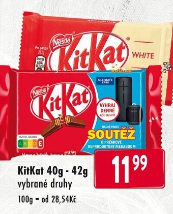 Qanto KitKat 40g-42g nabídka