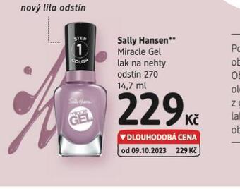dm drogerie Sally hansen lak na nehty nabídka