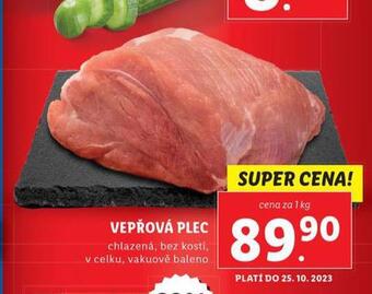 Lidl Vepřová plec nabídka