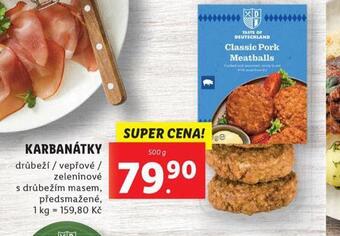 Lidl Karbanátky nabídka