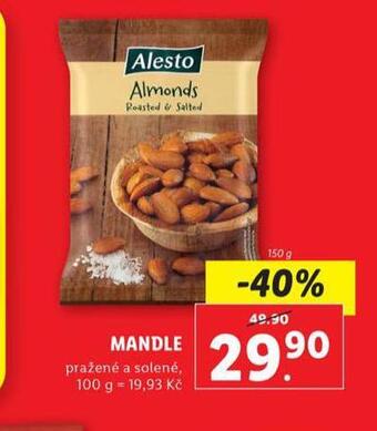Lidl Mandle nabídka
