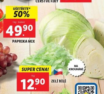 Lidl Zelí bílé nabídka