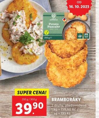 Lidl Bramboráky nabídka