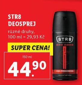Lidl Str8 deosprej nabídka