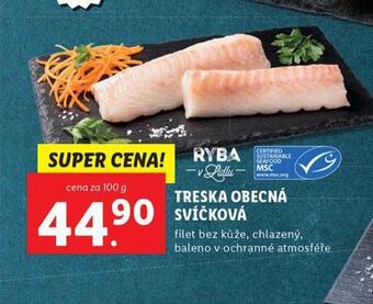 Lidl Treska obecná nabídka