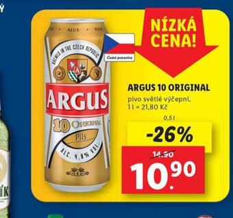 Lidl Pivo argus nabídka