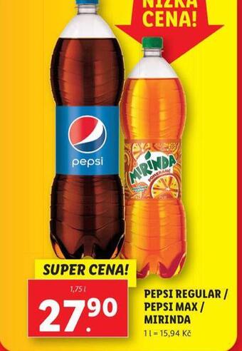 Lidl Mirinda nabídka