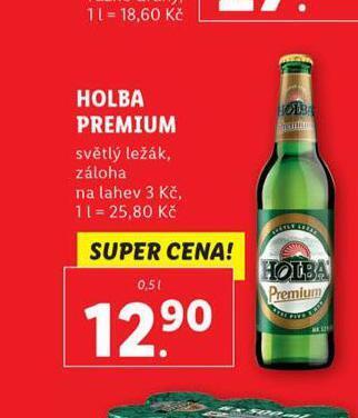Lidl Pivo holba nabídka