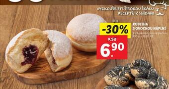 Lidl Kobliha s ovocnou náplní nabídka