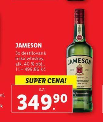 Lidl Jameson nabídka