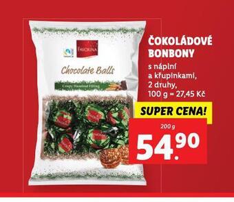Lidl Čokoládové bonbony nabídka