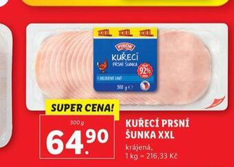 Lidl Kuřecí prsní šunka nabídka