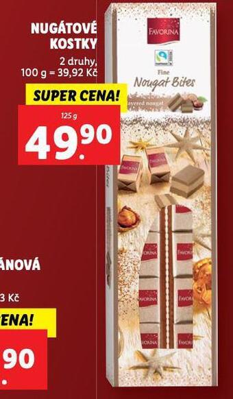Lidl Nugátové kostky nabídka