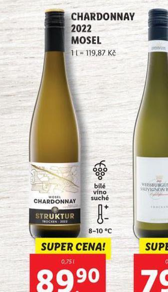 Lidl Chardonnay nabídka