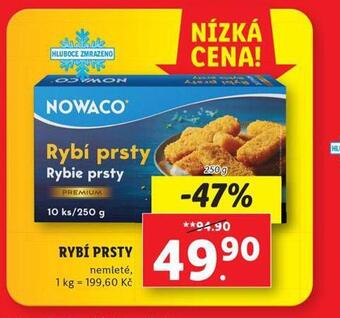Lidl Rybí prsty nabídka