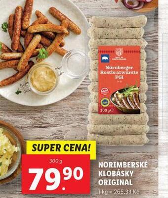 Norimberské klobásky