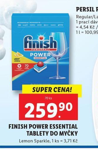 Lidl Finish tablety do myčky nabídka