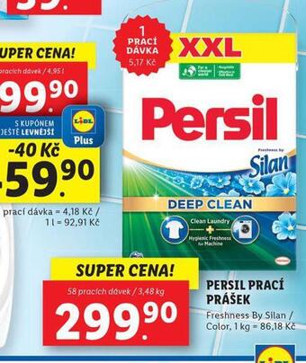 Lidl Persil prací prostředek nabídka