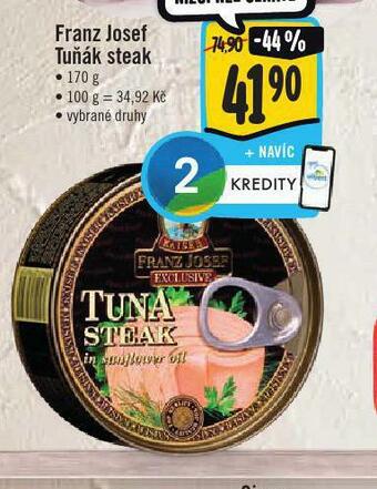 Jip Franz josef tuňák steak nabídka