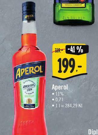 Jip Aperol nabídka