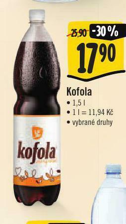 Jip Kofola 1,5l nabídka