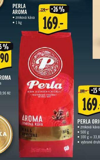Jip Perla aroma zrnková káva nabídka