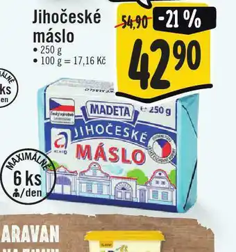 Jihočeská máslo