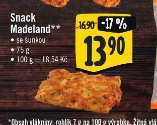 Jip Snack madeland nabídka
