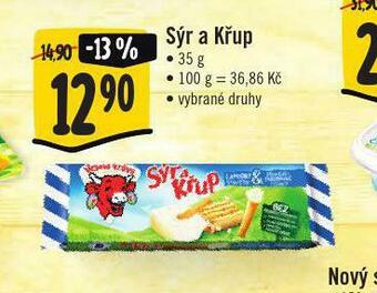 Jip Sýr a křup nabídka