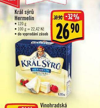 Albert Král sýrů hermelín nabídka