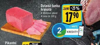 Albert Dušená šunka hranatá nabídka
