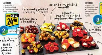 Albert Antipasti nabídka