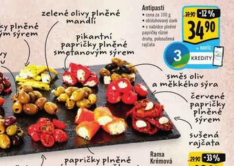 Albert Antipasti nabídka