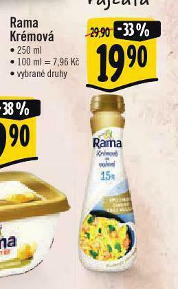Albert Rama krémová nabídka