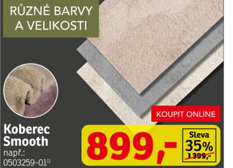Asko Koberec Smooth nabídka