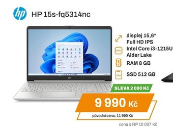 Expert HP 15s-fq5314nc nabídka