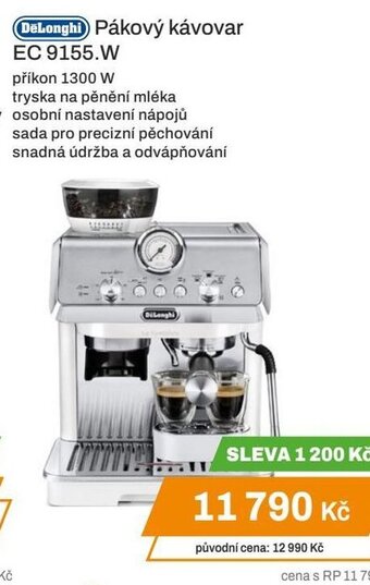 Expert DeLonghi Pákový kávovar EC 9155.W nabídka