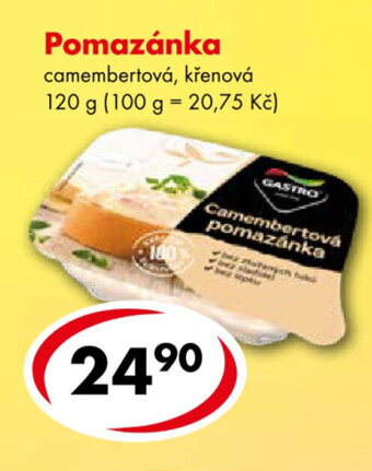 CBA Pomazánka nabídka