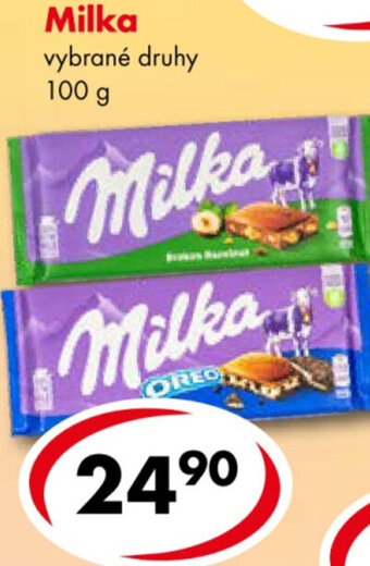 CBA Milka nabídka