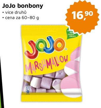 Můjobchod JoJo bonbony nabídka