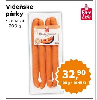 Můjobchod Vídeňské párky nabídka