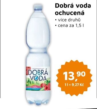 Můjobchod Dobrá voda ochucená nabídka