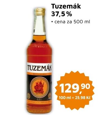 Můjobchod Tuzemák 37,5% nabídka