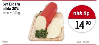 Konzum Sýr Eidam cihla 30% nabídka